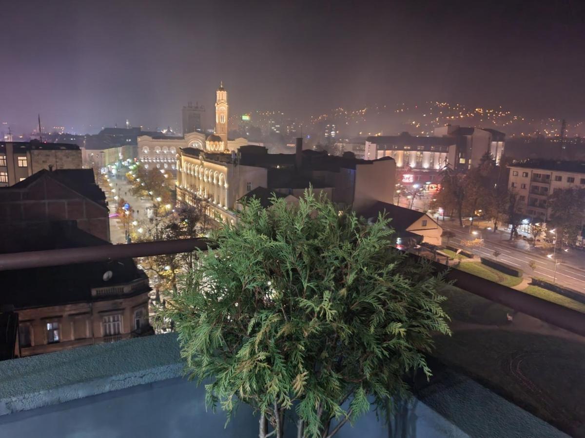 Apartman Pozoriste Penthaus Banja Luka Exteriör bild