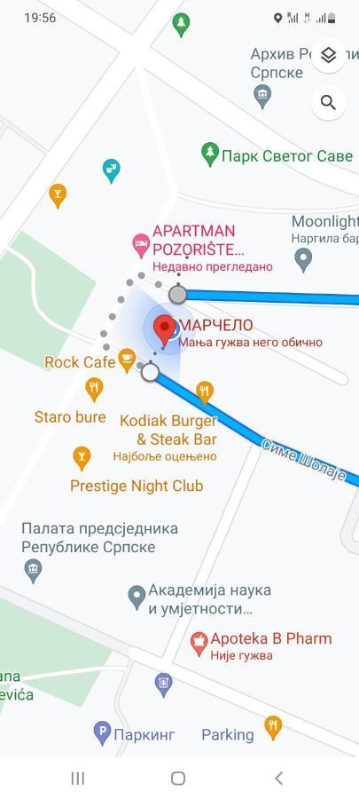 Apartman Pozoriste Penthaus Banja Luka Exteriör bild