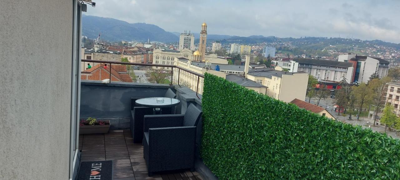 Apartman Pozoriste Penthaus Banja Luka Exteriör bild
